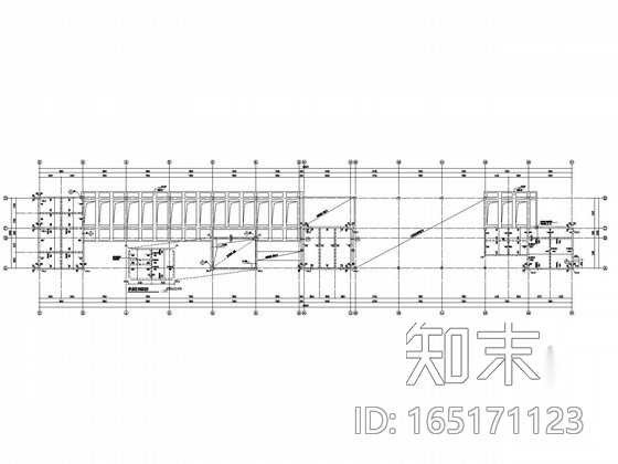 五层框架加建钢结构餐厅施工图cad施工图下载【ID:165171123】