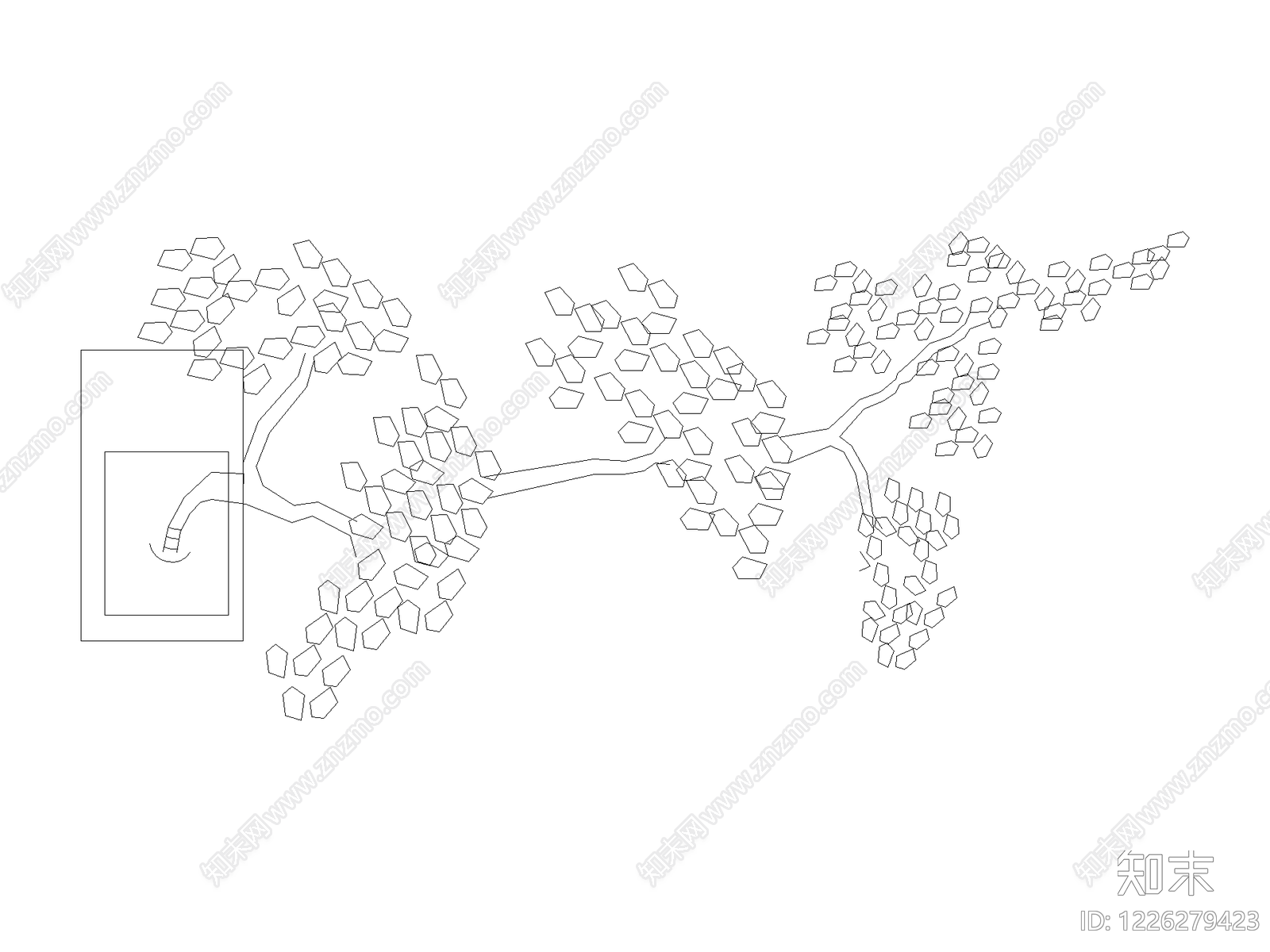 桌子cad施工图下载【ID:1226279423】