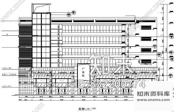 图块/节点石材幕墙立面施工图施工图下载【ID:832200774】