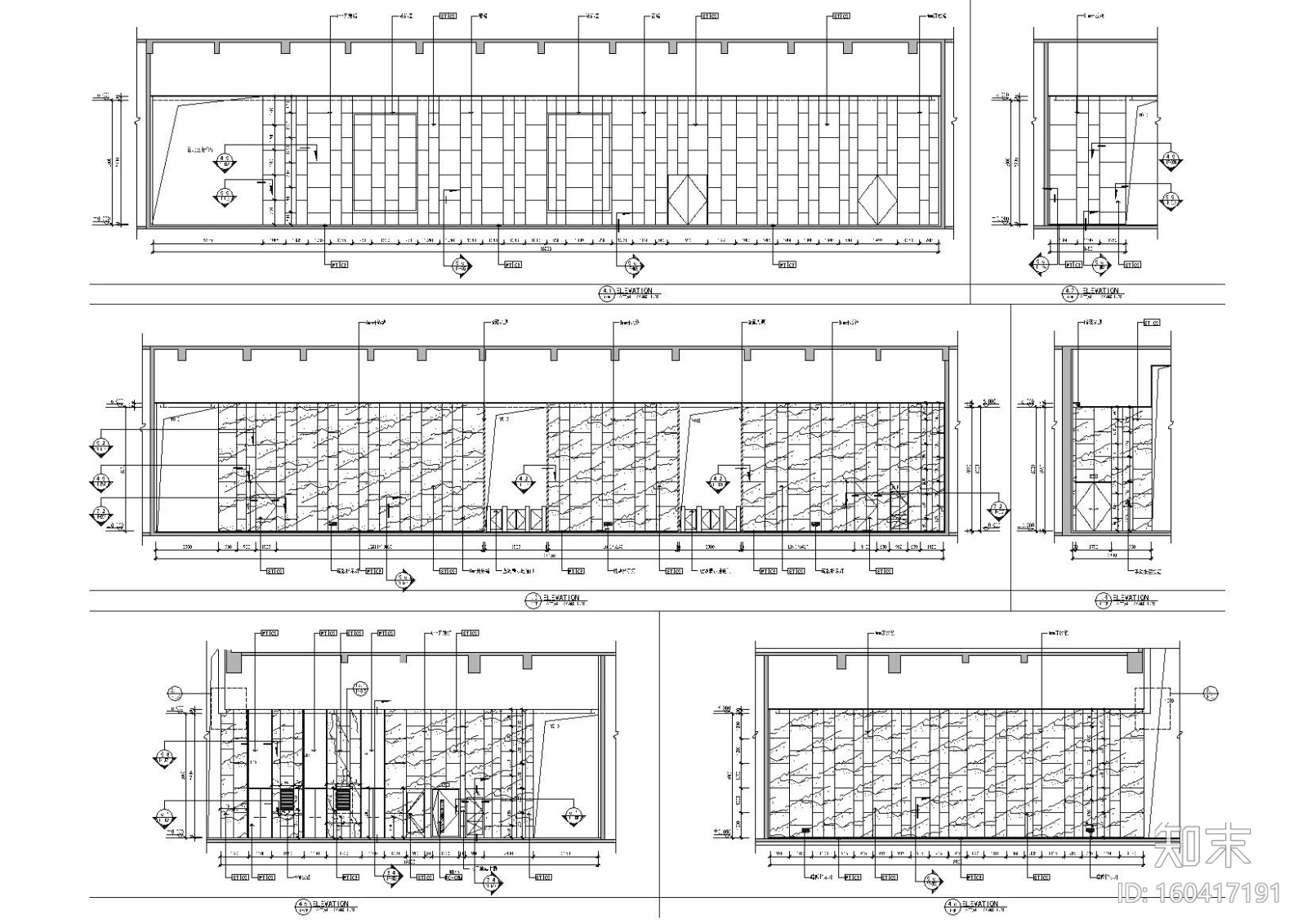 [广州]53层现代办公楼设计施工图+官方摄影cad施工图下载【ID:160417191】