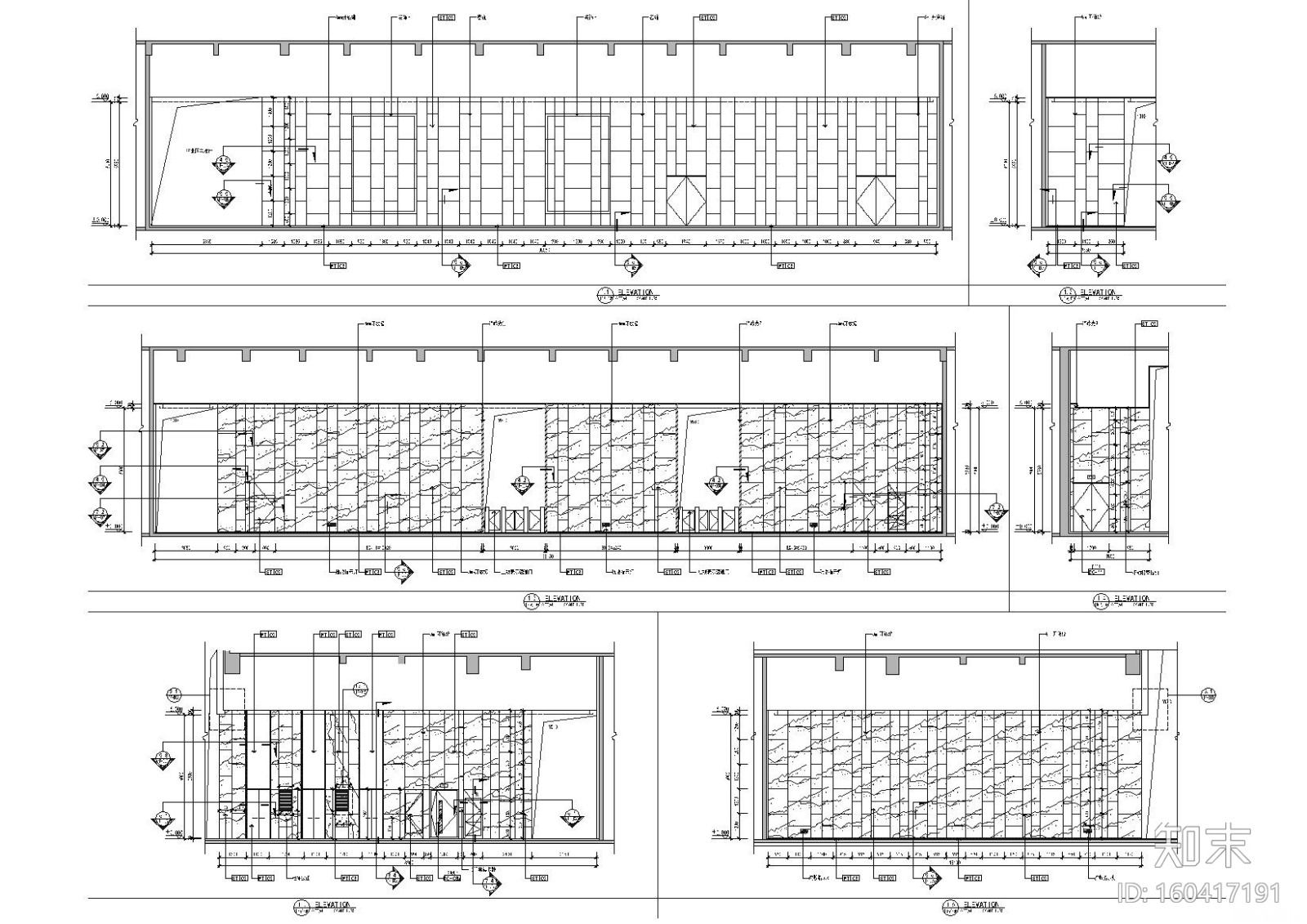 [广州]53层现代办公楼设计施工图+官方摄影cad施工图下载【ID:160417191】