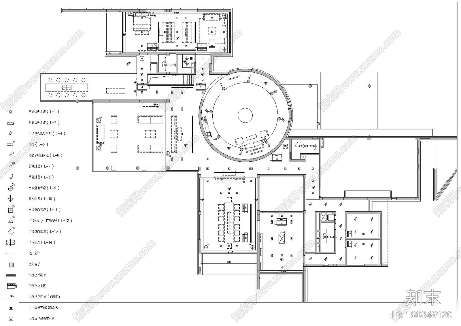 [上海]梁志天_淀山湖大自然別墅施工图+手绘施工图下载【ID:180849120】