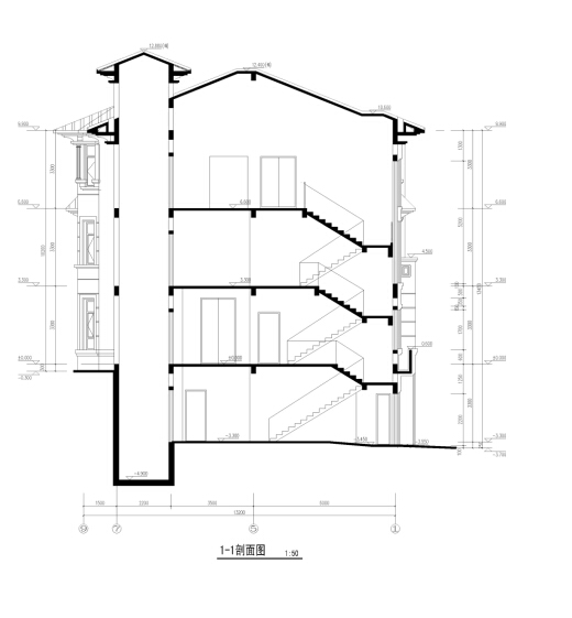 [福建]三层典雅式石材外墙独栋住宅建筑设计方案文本施工图下载【ID:165153193】