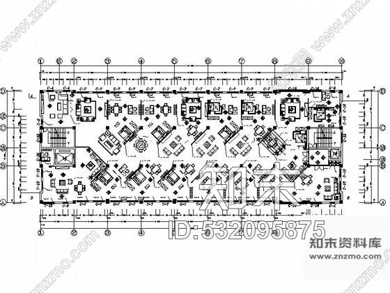 施工图宁波某木业公司办公空间室内装修图含效果施工图下载【ID:532095875】