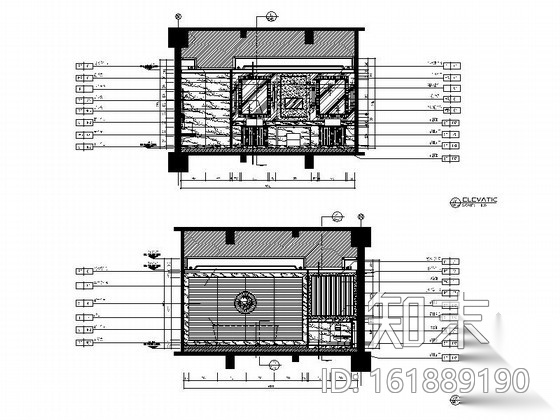 [天津]酒店现代客房及过道室内装修施工图（含实景图）cad施工图下载【ID:161889190】