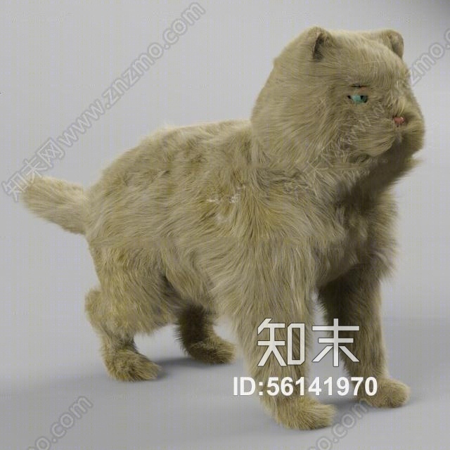 猫玩具3D模型下载【ID:56141970】
