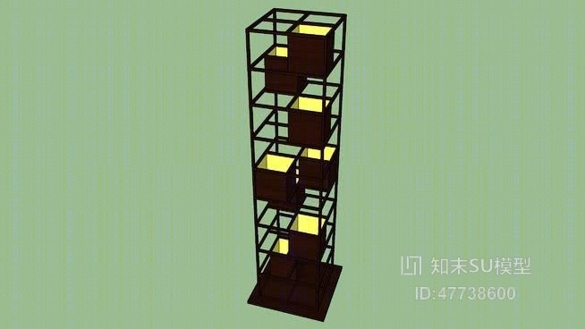 落地灯SU模型下载【ID:47738600】