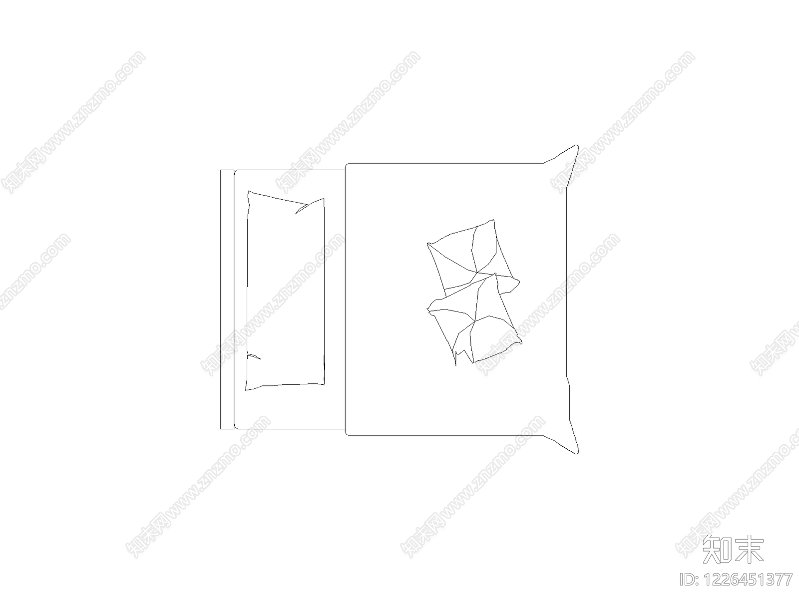 床CAD图纸