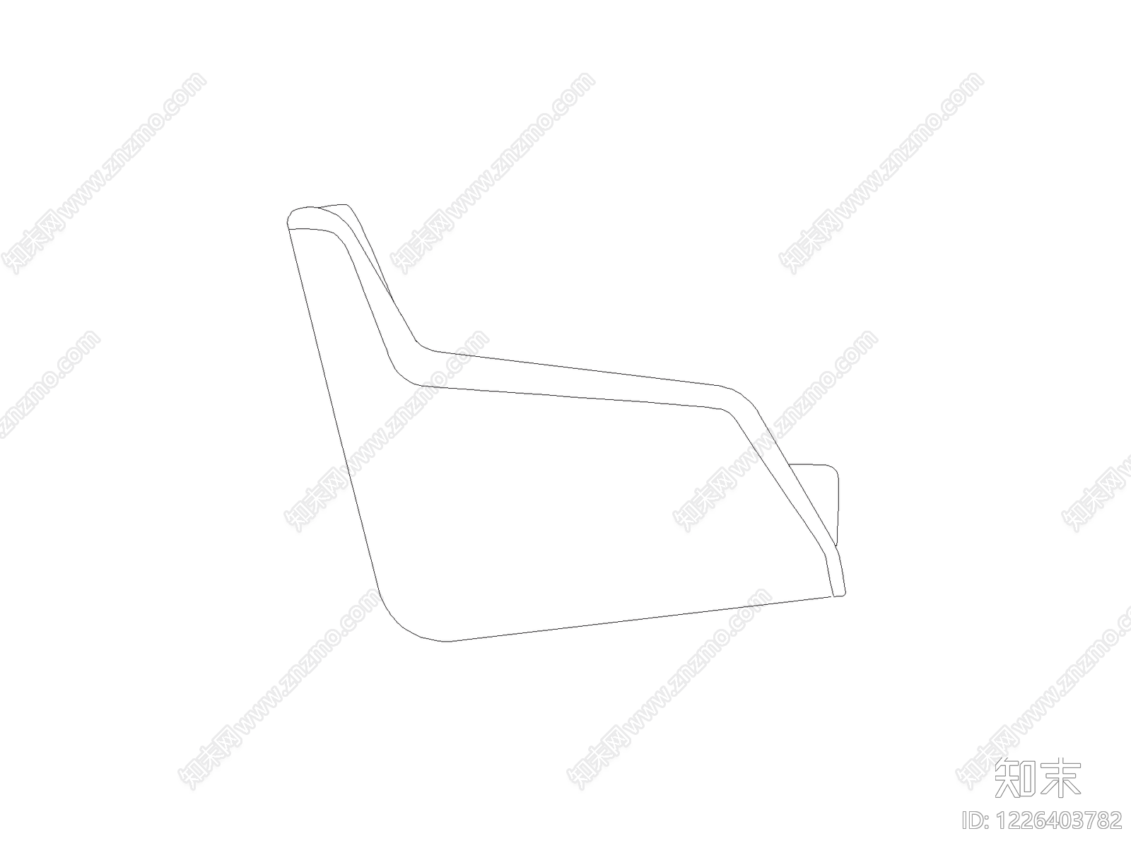 沙发cad施工图下载【ID:1226403782】