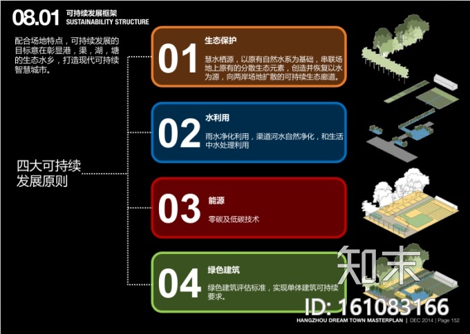 [浙江]某小镇概念性总体规划景观设计(推荐下载)cad施工图下载【ID:161083166】