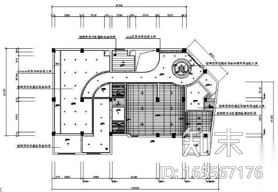 某休闲洗浴中心图纸cad施工图下载【ID:165567176】