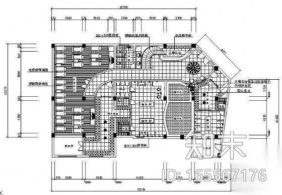 某休闲洗浴中心图纸cad施工图下载【ID:165567176】