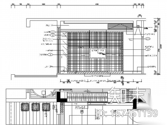 [江苏]老山风景区现代三层别墅样板间装修施工图cad施工图下载【ID:167451159】