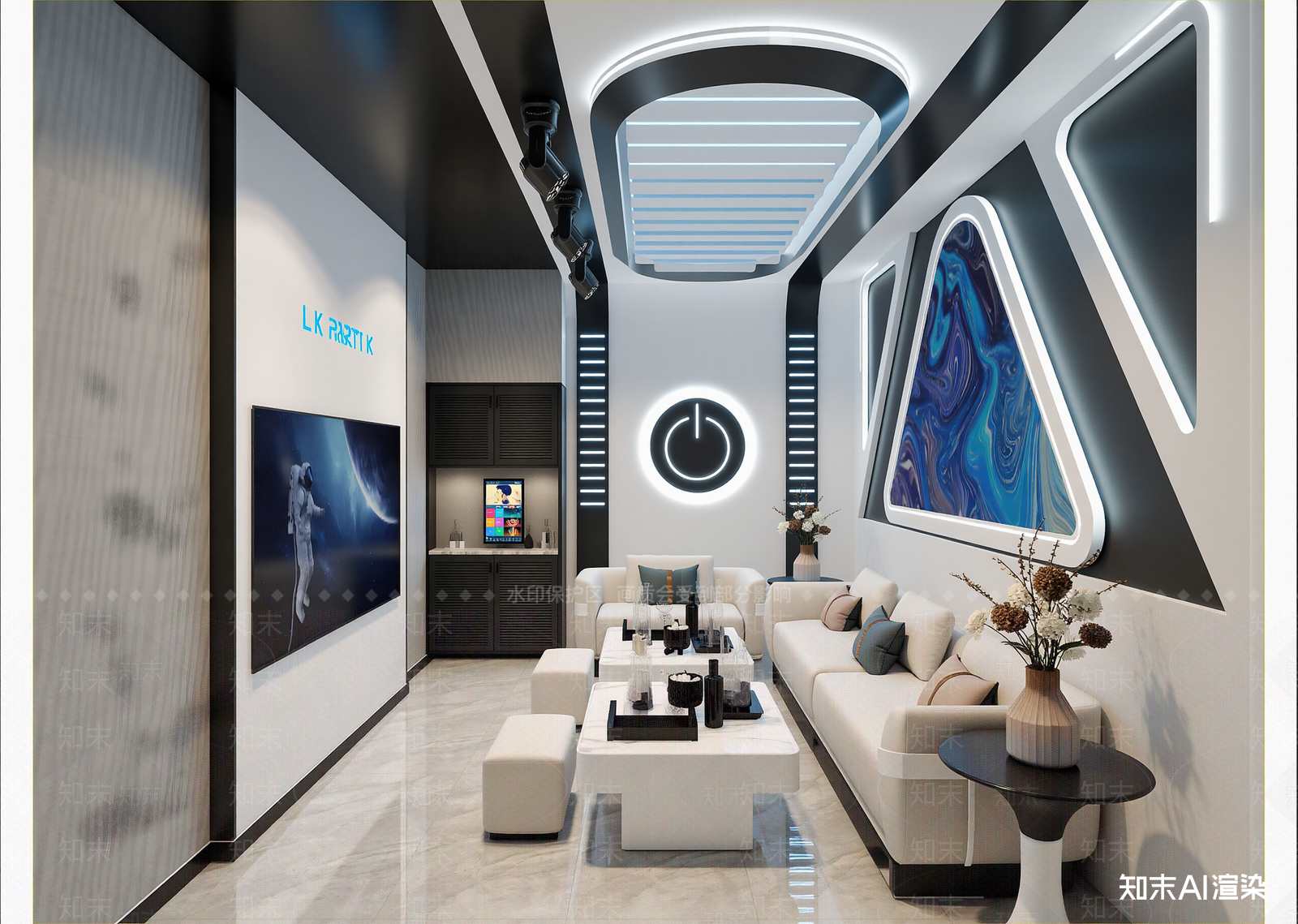 现代科技展厅3D模型下载【ID:1215068922】