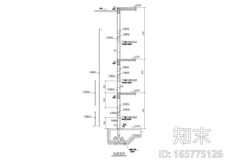 住宅小区地下室人防工程结构施工图施工图下载【ID:165775126】