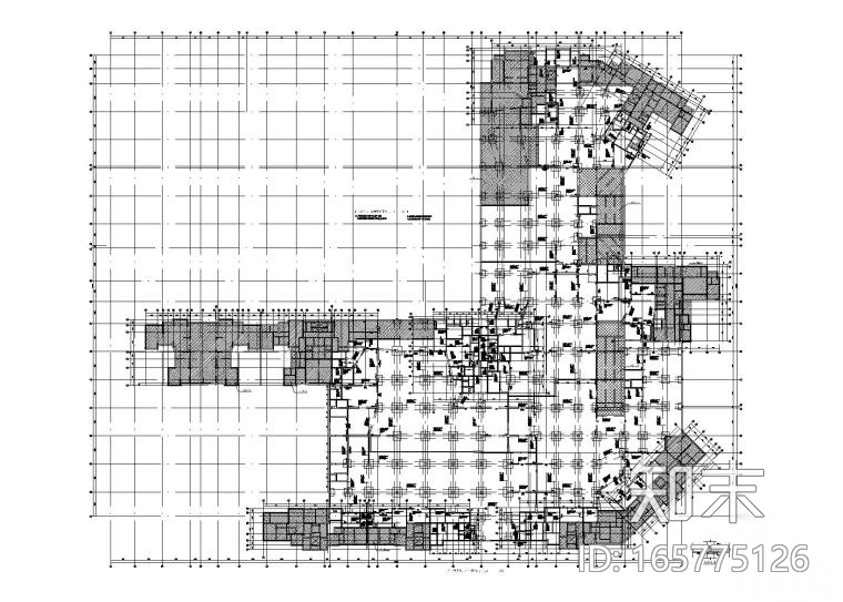 住宅小区地下室人防工程结构施工图施工图下载【ID:165775126】