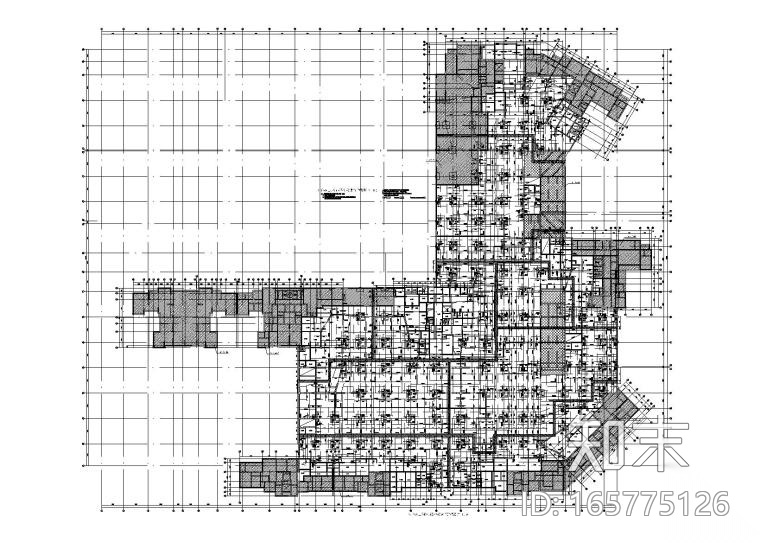 住宅小区地下室人防工程结构施工图施工图下载【ID:165775126】