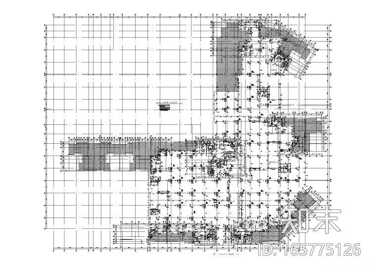 住宅小区地下室人防工程结构施工图施工图下载【ID:165775126】