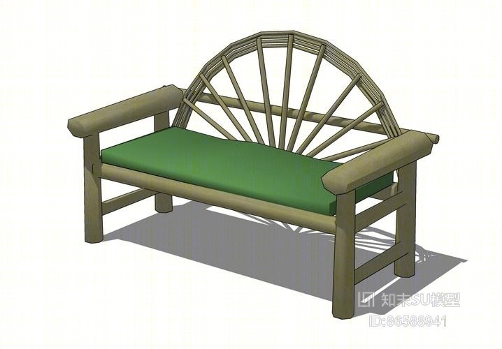 户外座椅SU模型下载【ID:86588941】