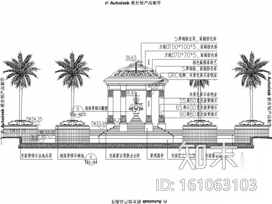 [湖北]欧式花园居住小区全套景观工程施工图纸cad施工图下载【ID:161063103】