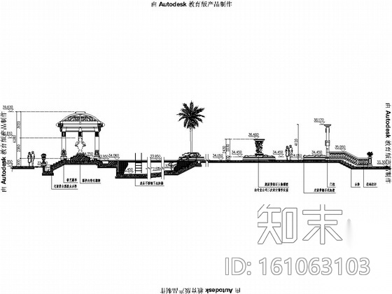 [湖北]欧式花园居住小区全套景观工程施工图纸cad施工图下载【ID:161063103】