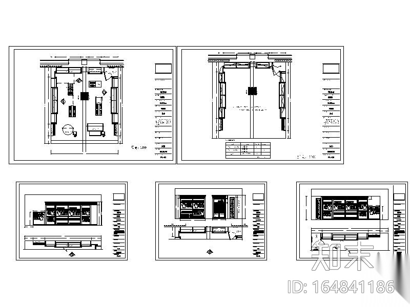 某知名服饰童装店装修图施工图下载【ID:164841186】