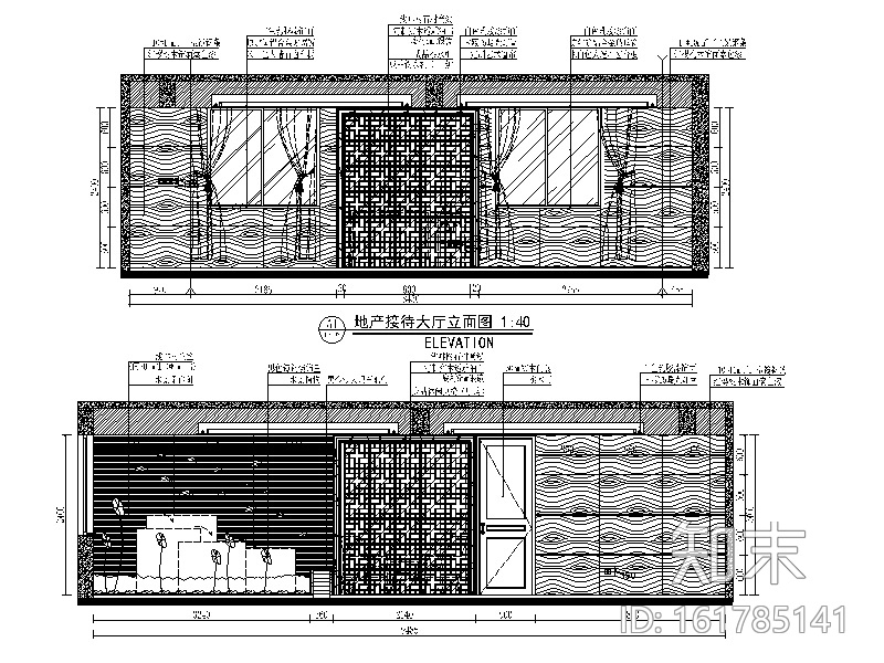 全套简欧风格办公楼详细设计施工图cad施工图下载【ID:161785141】