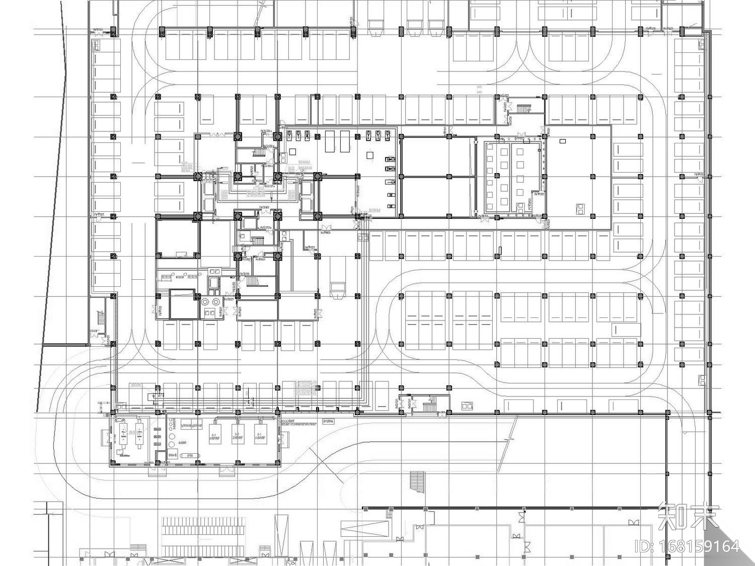 [贵州]超高层国际会议展览中心暖通空调全系统施工图（...cad施工图下载【ID:168159164】