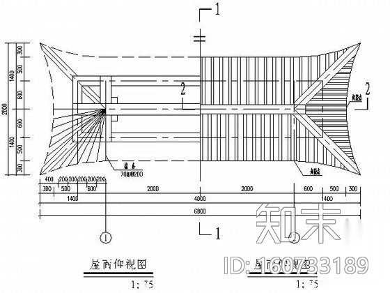 仿古建施工图下载【ID:160733189】