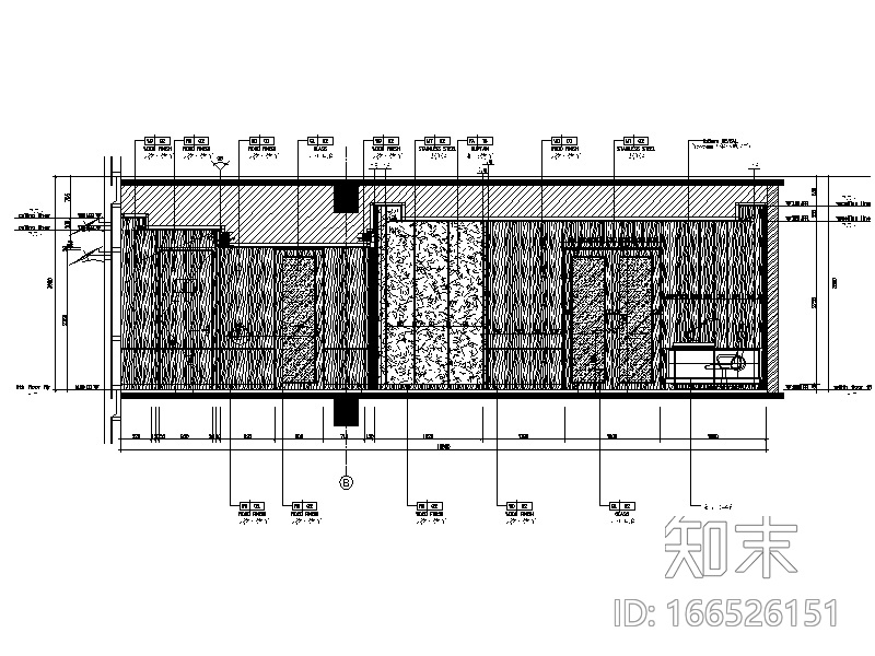[深圳]高端酒店样板房设计CAD施工图（含实景图）cad施工图下载【ID:166526151】