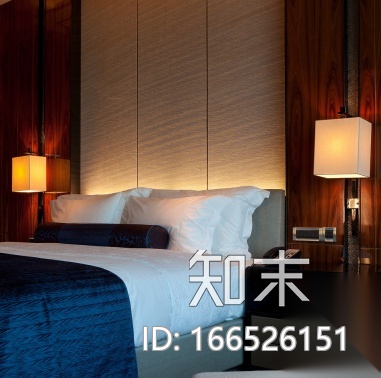 [深圳]高端酒店样板房设计CAD施工图（含实景图）cad施工图下载【ID:166526151】