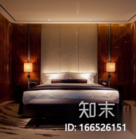 [深圳]高端酒店样板房设计CAD施工图（含实景图）cad施工图下载【ID:166526151】