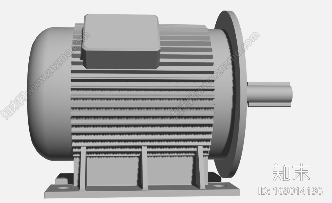 简单做的电机外壳和内部结构CG模型下载【ID:169014196】