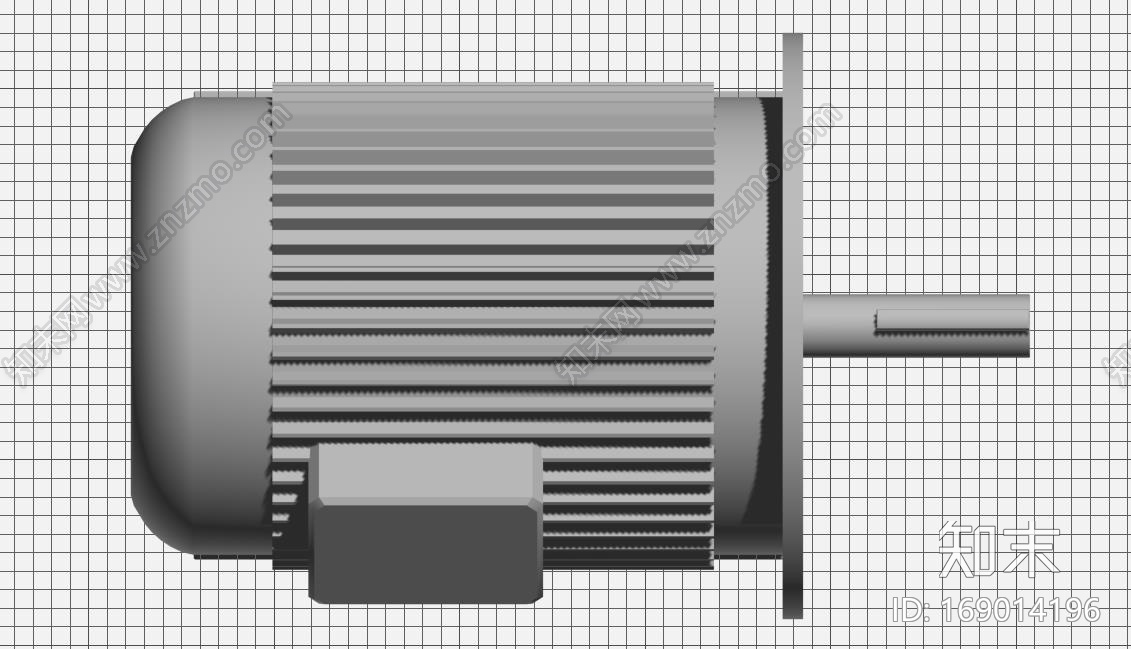 简单做的电机外壳和内部结构CG模型下载【ID:169014196】