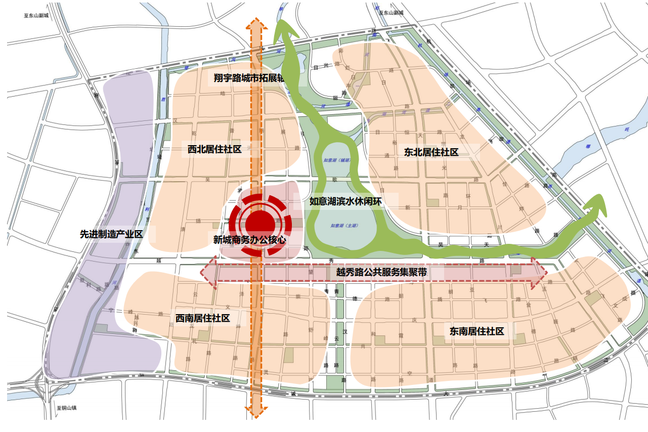 禄口空港新城规划图图片