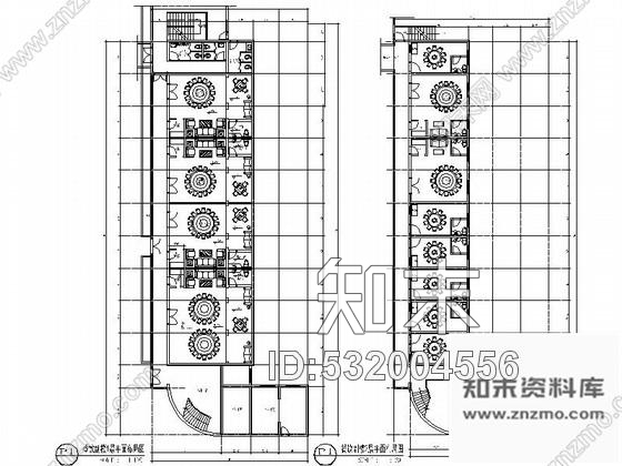 施工图安徽某演艺吧副楼餐饮室内装修施工图含效果cad施工图下载【ID:532004556】