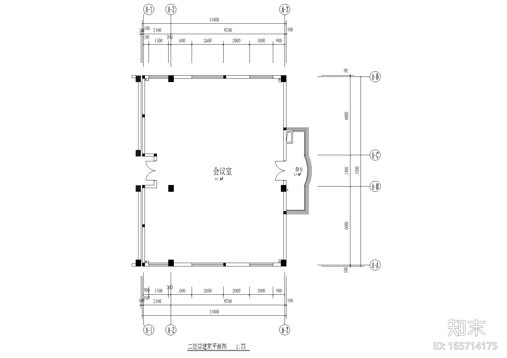 省委宣传部领导办公室装饰施工图+效果图cad施工图下载【ID:165714175】