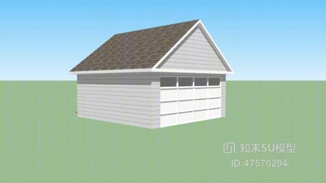 景观小建筑SU模型下载【ID:619275743】