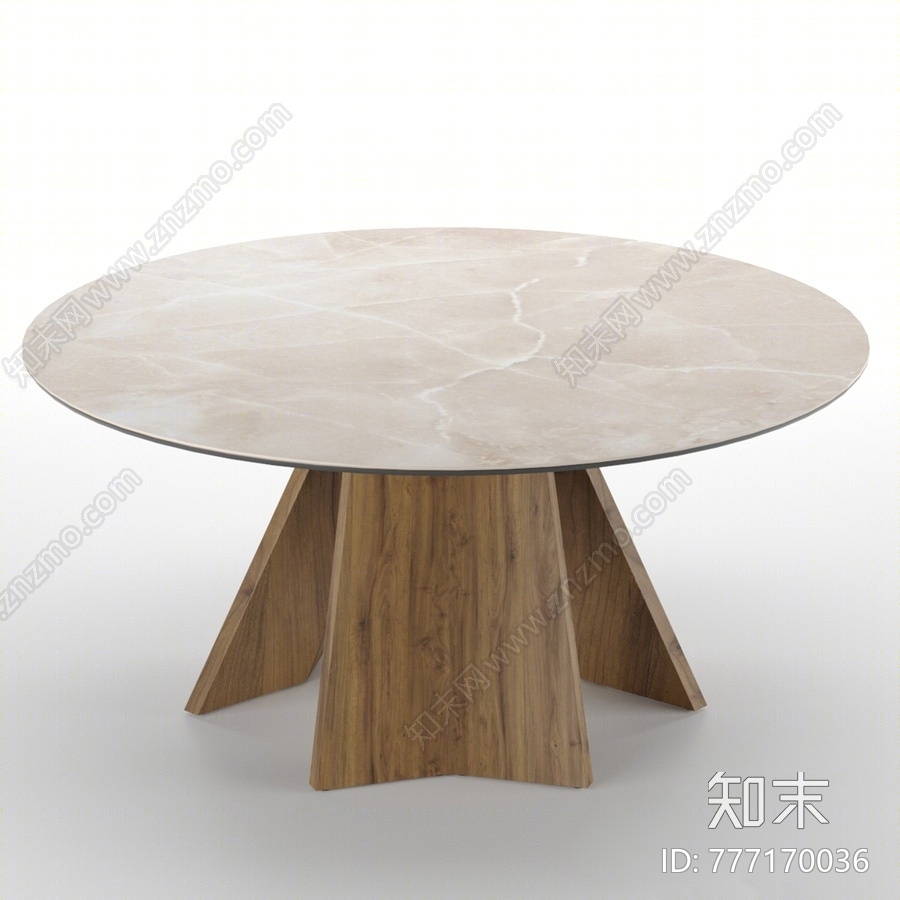 Calligaris-Icaro现代餐桌3D模型下载【ID:777170036】