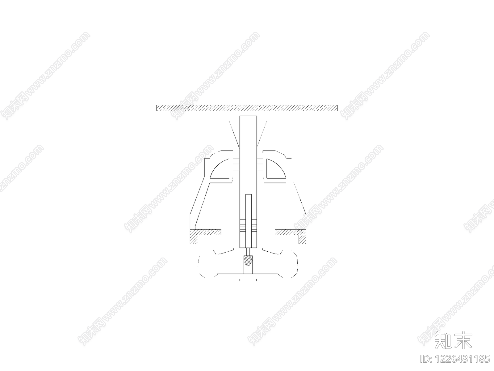 五金管件cad施工图下载【ID:1226431185】