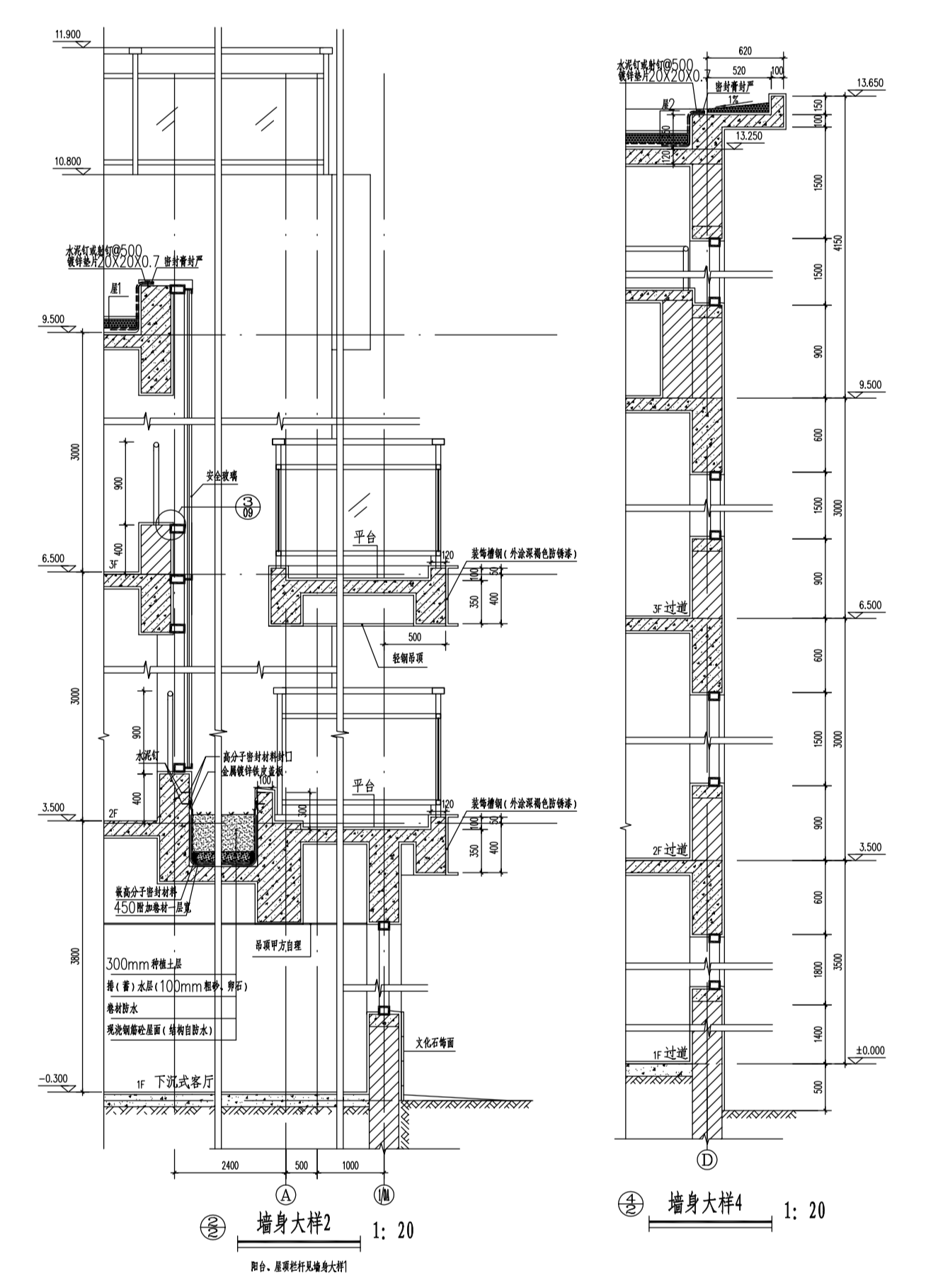 新农村中式三层独栋别墅自建房建筑施工图下载【ID:149888139】