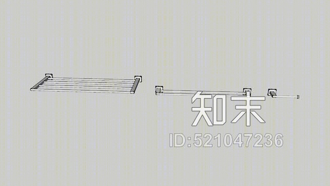 现代卫浴五金SU模型下载【ID:521047236】