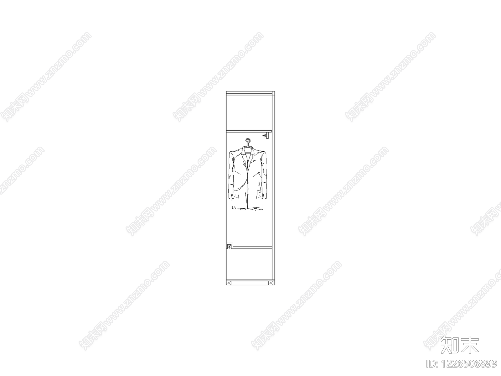 柜子cad施工图下载【ID:1226506899】