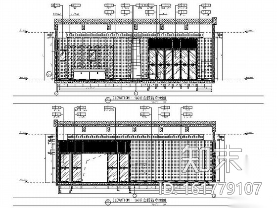 [西藏]五星级藏族风情酒店商务中心施工图（含效果图）cad施工图下载【ID:161779107】