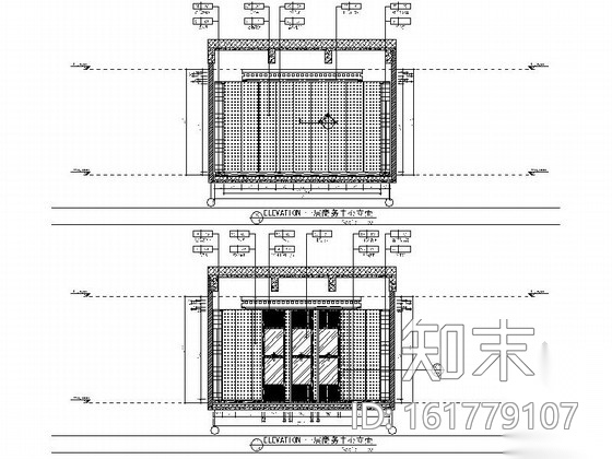 [西藏]五星级藏族风情酒店商务中心施工图（含效果图）cad施工图下载【ID:161779107】