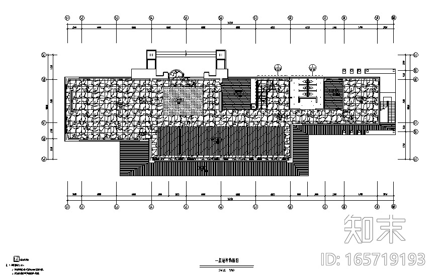 [山东]中洲半岛城邦销售空间设计施工图（附效果图）cad施工图下载【ID:165719193】