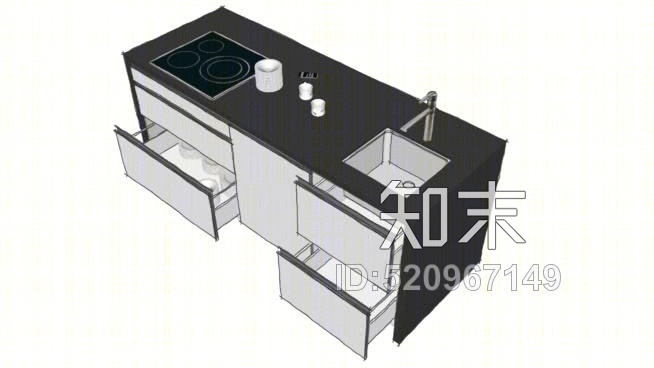 家具218岛SU模型下载【ID:520967149】