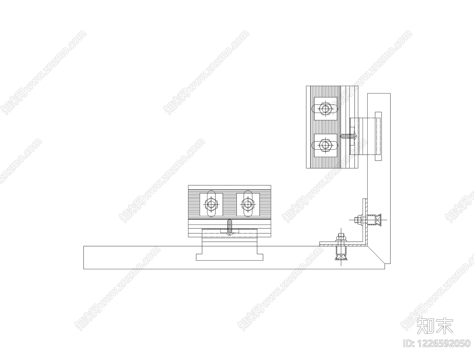 餐厅奶茶店酒吧cad施工图下载【ID:1226592050】