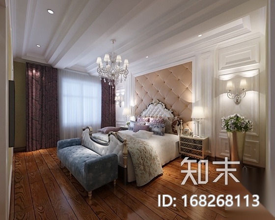 [原创]128平简欧风格两层四室两厅双卫室内施工图cad施工图下载【ID:168268113】