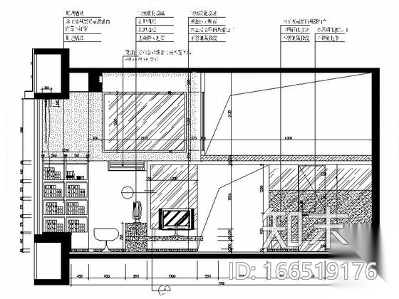 60㎡loft样板房室内装修图施工图下载【ID:166519176】